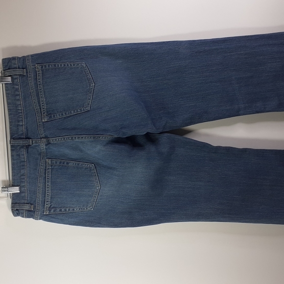 Merona Low Rise Boot Medium Vintage Wash Blue Jeans 12 Medium - Picture 10 of 16